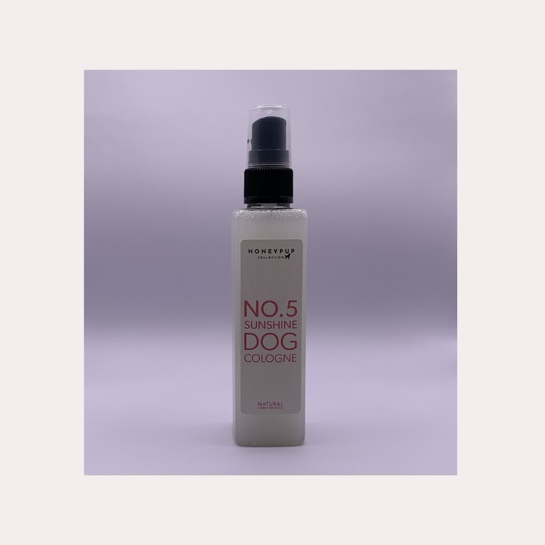 No.5 Sunshine Dog Cologne – Luxurious, Natural Dog Grooming Spray UK