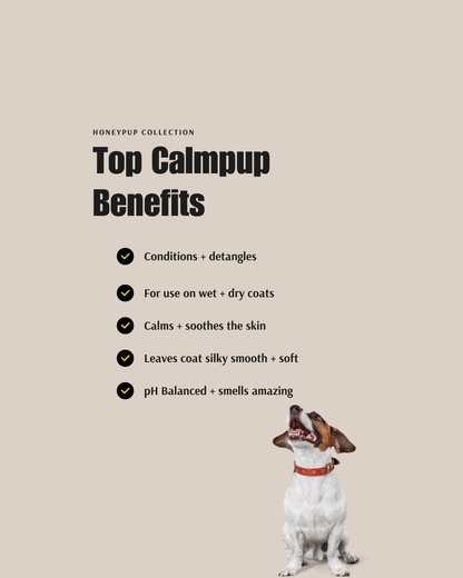 CALMPUP Soothing Dog Detangler– Natural Detangling & Calming Care