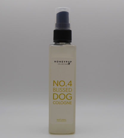 No.4 Blissed Dog Cologne – Luxurious, Natural Dog Grooming Spray UK