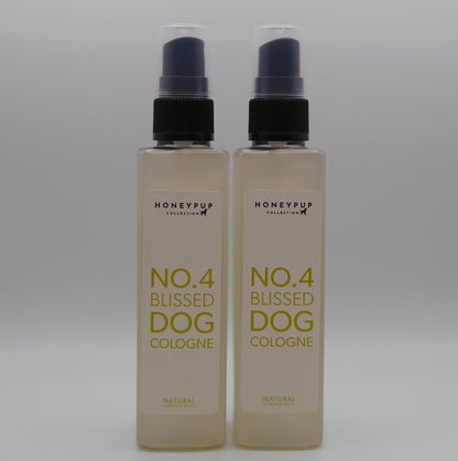 No.4 Blissed Dog Cologne – Luxurious, Natural Dog Grooming Spray UK