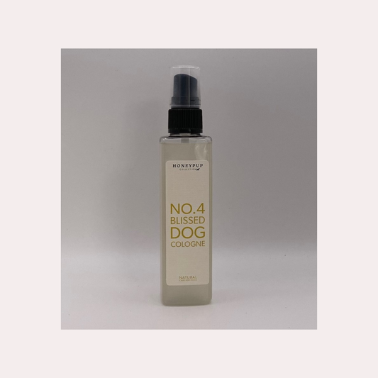 No.4 Blissed Dog Cologne – Luxurious, Natural Dog Grooming Spray UK