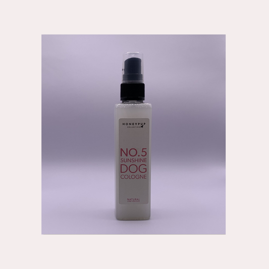 No.5 Sunshine Dog Cologne – Luxurious, Natural Dog Grooming Spray UK
