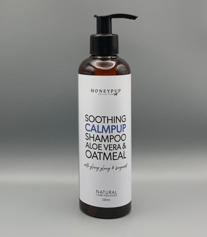 dog shampoo, canine shampoo, gentle dog shampoo, Honeypup Collection Dog Grooming Products