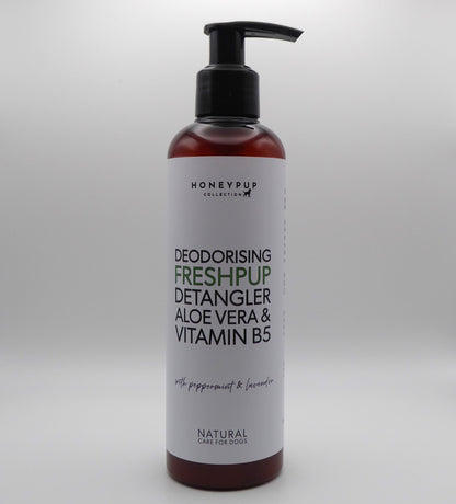 FRESHPUP Deodorising Dog Detangler – Freshen, Detangle & Nourish Naturally