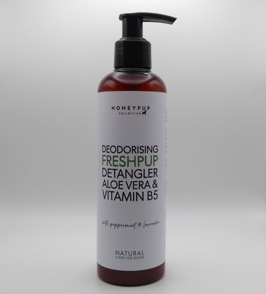 FRESHPUP Deodorising Dog Detangler – Freshen, Detangle & Nourish Naturally